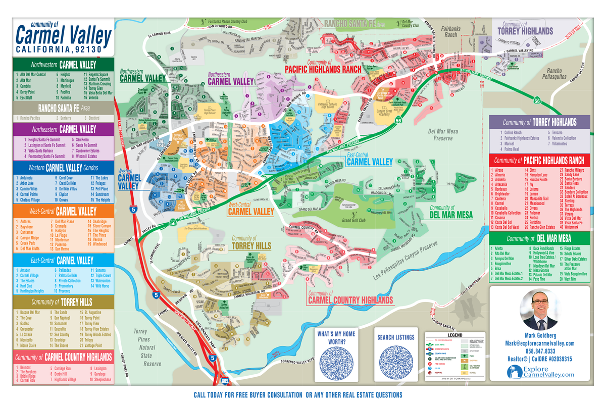 Carmel Valley Map